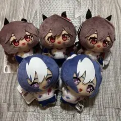 ウマ娘 プリティーダービー　ぬいぐるみマスコット　ペインタースタイル　5体セット