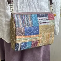 ❀新柄❀ハンドメイドஐ..ワンハンドルバッグ∂бミナペルホネン⚮̈