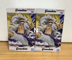 ワンピース　Grandista　ニカ　 ルフィ　GEAR5 フィギュア 2個のサムネイル