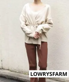 ローリーズファーム　カシュクール　カーディガン アイボリー