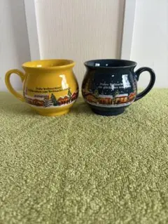 カルディ　クリスマスマーケット マグカップ 2個セット