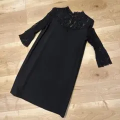 オケージョン　ドレス　ブラック