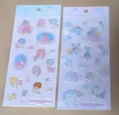 キキララ　キラぷくシール 　2シートセット