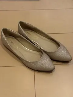 LIBERTYDOLL グリッター フラットパンプス ゴールドのサムネイル