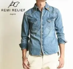 REMI RELIEF デニムシャツ 長袖