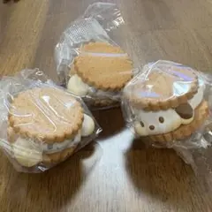 ふにゅっとスモアサンド　ポチャッコ　シナモロール　3個セット