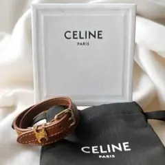 ✨極美品✨セリーヌ　レ・キュイール ダブルブレスレットトリオンフのサムネイル