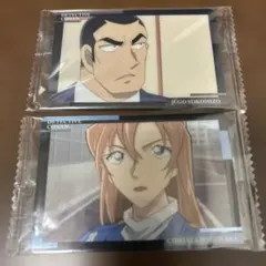 名探偵コナン 萩原千速　横溝重悟　イタジャガカード