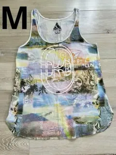 【ハワイ購入品】ボルコムVolcom 総柄 タンクトップ M レディースのサムネイル