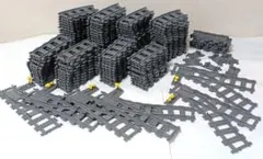 レゴ 154個 大量 トレイン レール まとめ売り