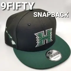 【新品】ニューエラ　ハワイ大学　キャップ　9fifty YOUTH Lids限定 ハワイ限定】ハワイ大学【Lids限定】ニューエラ 9FIFTY キャップ