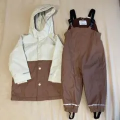 ZARA オーバーオールセット 92cm