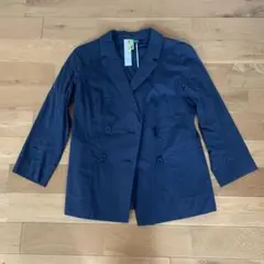 MaxMara ネイビー テーラードジャケットのサムネイル