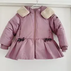 最終価格　プティマイン　ペプラムダウン　パープル　110