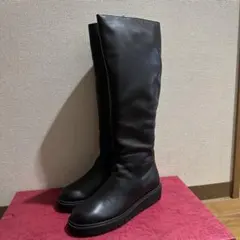 【良品】銀座ヨシノヤ ロングブーツ 24 ゴアテックス 黒 防寒 防水 雨の日に大活躍のブーツ！ | 履きよさは、美しさ。銀座ヨシノヤ