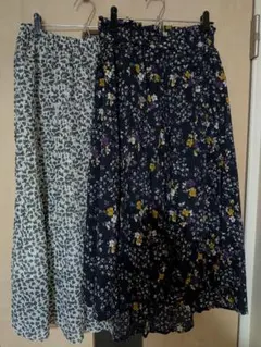 花柄ロングスカート まとめ売りのサムネイル