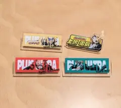 僕のヒーローアカデミア　アクリルバッチ　上鳴電気　切島鋭児郎　蛙吹梅雨