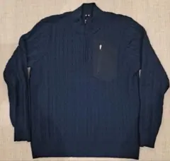 IGNIO iHEAT ケーブル編みセーター L