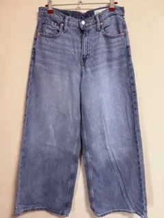 GAP BAGGY MID RISE デニムパンツ 26のサムネイル