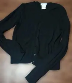 agnès b. 黒 長袖カーディガン サイズ2