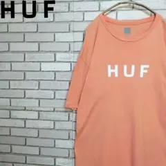 HUF ハフ　Tシャツ　デカロゴ　XL ビックシルエット　スケーター！