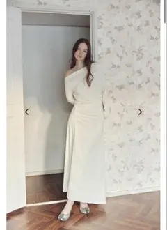 THE TOE Haarlem Drape Dress - メルカリ