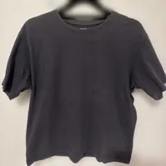 UNIQLO XL ダークグレー 半袖Tシャツ