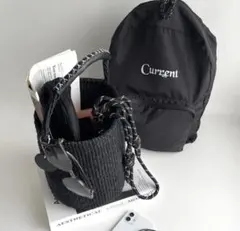 meong blue Current ブラックバックパック