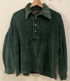 MAXAM ダークグリーン フリースシャツ M