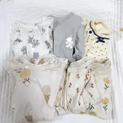 カバーオールまとめ売り　ジェラートピケ　フタフタ　506070cm