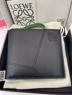 ク*イ様 LOEWE ロエベ 二つ折り財布 バイフォールドウォレット パズル
