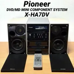 Pioneer ミニコンポ　X-HA7DV-W X-HA7DV-W｜パイオニア DVD/MDミニコンポーネント X-HA7DV-W