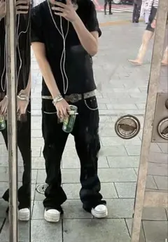 Brrrsos フレアデニム swag