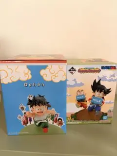 ドラゴンボール フィギュア　A賞 孫悟空＆クリリン D賞 孫悟飯