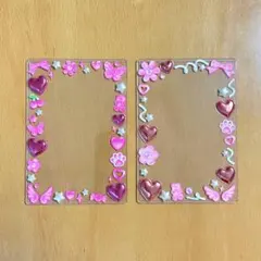 デコ硬質ケース ピンク B7