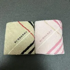BURBERRY ウォッシュタオル 2色セット