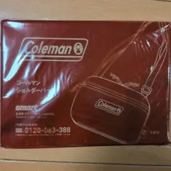 smart 6月号付録 コールマン ショルダーバッグ