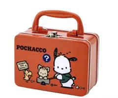 3COINS サンリオコラボ　ポチャッコ　ブリキトランク　スリーコインズ