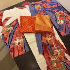 七五三　7歳　振り袖　セット