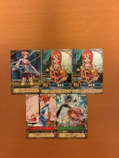 ワンピーベリーマッチ ニコ・ロビン ナミ 8枚セット - メルカリ