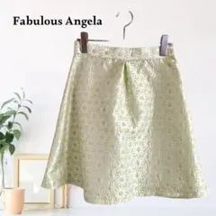 zY366【M】Fabulous Angela スカート 新品 花柄 フレアのサムネイル