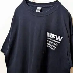 ギルダン VFWポスト10442ローズシティ Tシャツブラック黒L古着