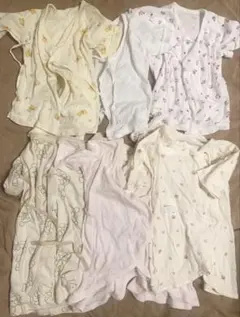 本日限定価格 6点 50-60cm 靴下付 肌着 ロンパース カバーオール