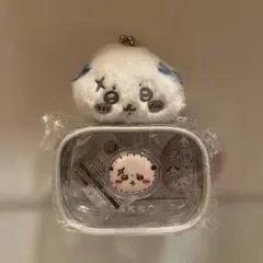 ちいかわ ミニがまぐち～リボン～・ぷっくりクリアミニポーチ　 らっこセット