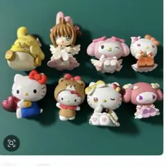 サンリオ カードキャプターさくら フィギュア 8点セットのサムネイル