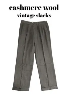 ワイドスラックス ブラウン