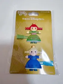 新品タグ付き　アナ雪　ヘアクリップ　ファンタジースプリングス　ディズニーシー