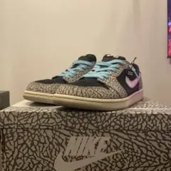 NikeAirJordan1RetroLowOGBlack Cement