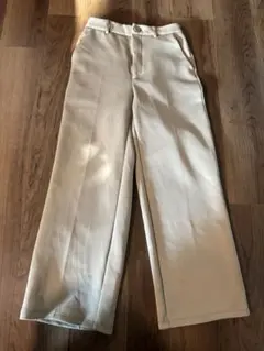 ジーユー　カットソースラックス