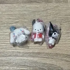 サンリオキャラクターズ マスコット＆グミ　食玩　　3種セット